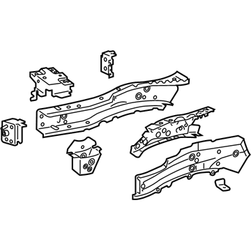 Lexus 57028-48907 Member Sub-Assy, Front Side, LH