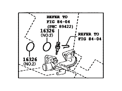 Lexus 16331-31240 Outlet, Water