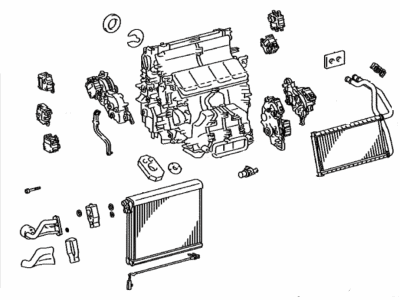 Lexus 87050-30410 Radiator Assembly, Air C