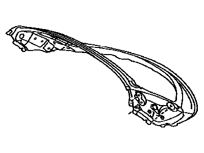 Lexus 63105-53020 Frame Sub-Assy, Back Window, Upper