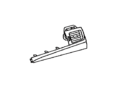 Lexus 55660-76010-C0 Register Assembly, Instrument Panel