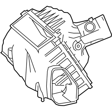 Lexus 17710-31590 CLEANER ASSY, AIR L