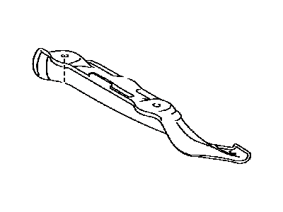 Lexus 17167-37080 INSULATOR, Exhaust Manifold Heat