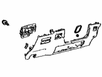 Lexus 55432-78010-C0 Panel, Instrument Panel