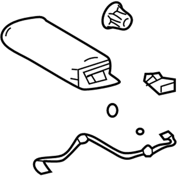 Lexus 48990-50020 Tank Assembly, Pneumatic