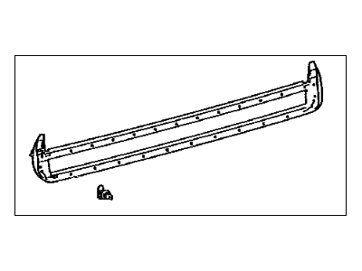 Lexus 68281-60030 Weatherstrip, Lift Gate