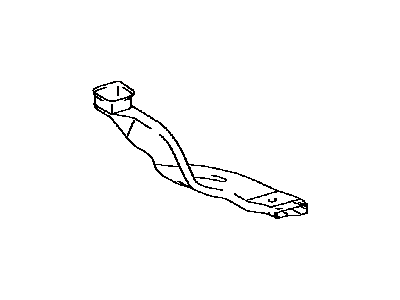 Lexus 87212-33040 Duct, Air, Rear RH