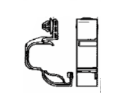 Lexus 82711-48100 Clamp, Wiring Harness