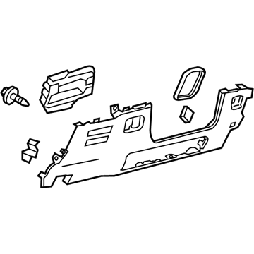 Lexus 55432-78011-C0 Panel, Instrument Panel