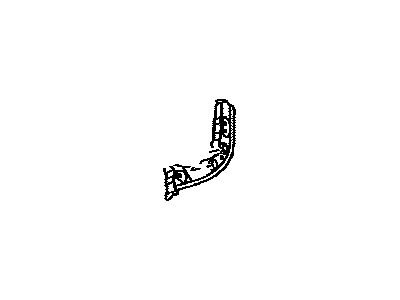 Lexus 53714-33030 Extension, Front Fender