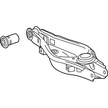 Lexus 48740-42010 Rear Suspension Control Arm Assembly, No.2 Left