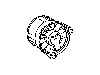 Lexus 87103-28111 Motor Sub-Assy, Blower