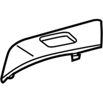 Lexus 74272-48050-C2 Panel, Rear Door ARMREST