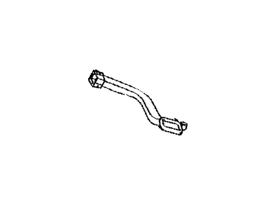 Lexus 55972-33130 Duct, Side DEFROSTER