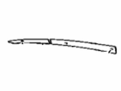 Lexus 76781-77010 Tape, Rear Spoiler, Upper