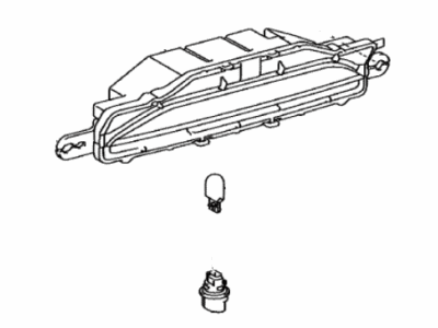 Lexus 81670-11020 Lamp Assembly, Back-Up