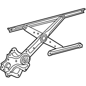 Lexus 69802-78010 Regulator Sub-Assembly