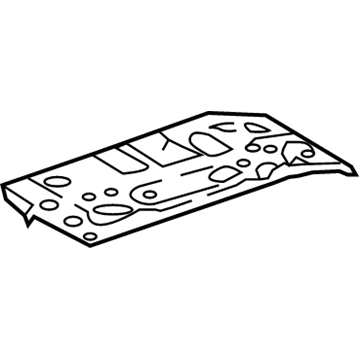 Lexus 58305-50030 Panel Sub-Assy, Rear Floor