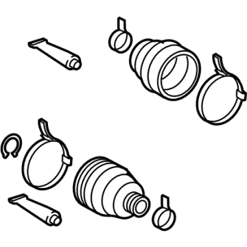 Lexus 04429-58051 Boot Kit, Rear Drive Shaft