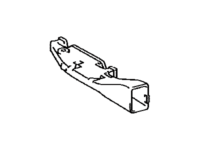 Lexus G92E4-30010 Duct, Hv Battery Intake