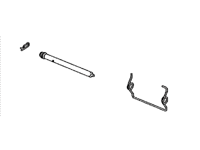 Lexus 04948-0W030 Fitting Kit, Disc Brake