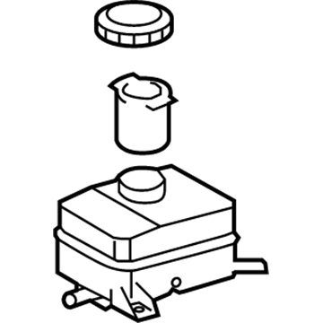 Lexus 47220-48180 Reservoir Sub-Assy, Brake Master Cylinder