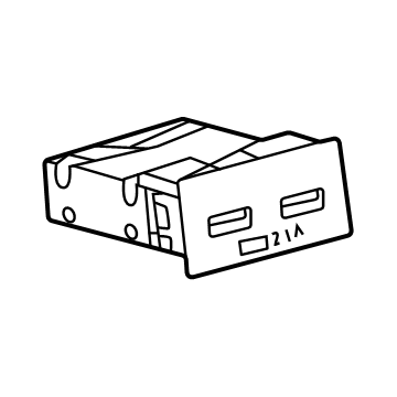 Lexus 85532-50030 Socket, Usb Charger