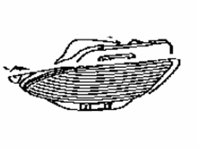 Lexus 81480-48010 Lamp Assembly, Rear Fog, R