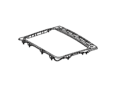 Lexus 63142-76010 Reinforcement, Roof