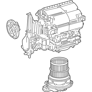 Lexus 87130-06410 Blower Assembly