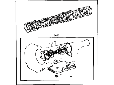 Lexus 04352-30030 Kit, Automatic Transmission Overhaul