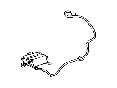 Lexus 86705-48020 Code, Telephone Antenna