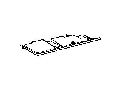 Lexus 55607-32020 Cover Sub-Assy, Instrument Panel Under, NO.2