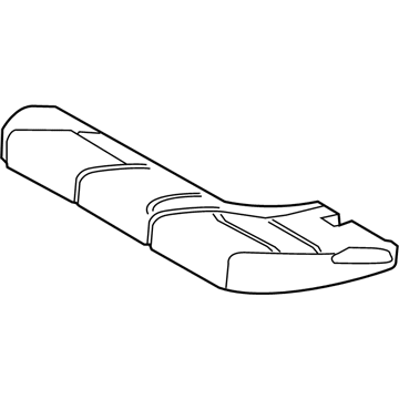 Lexus 71503-78010 Pad Sub-Assembly, Rear Seat