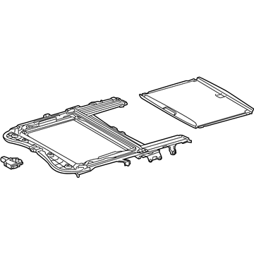 Lexus 63200-76021-A1 Housing Assy, Sun Roof