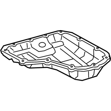 Lexus 12102-24020 Pan Sub-Assembly, Oil, N