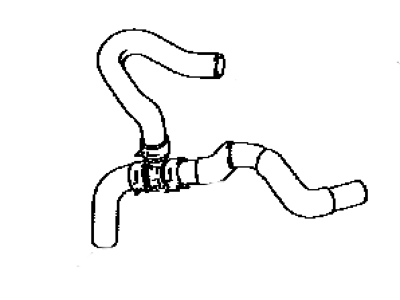 Lexus 87209-60C00 Hose, Heater Water, Inlet A