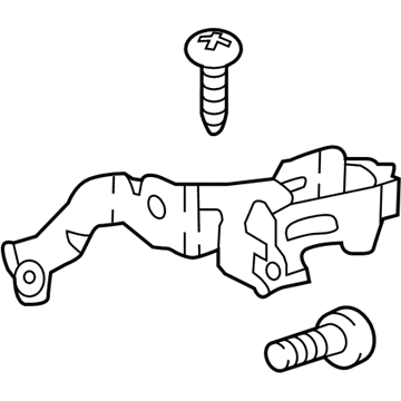 Lexus 88201-50020 Bracket Sub-Assembly, MILLIMETER Wave Radar Sensor