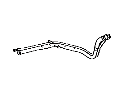 Lexus 77201-60350 Pipe Sub-Assy, Fuel Tank Inlet