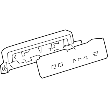 Lexus 83240-60220 Case Assy, Multi Information Display