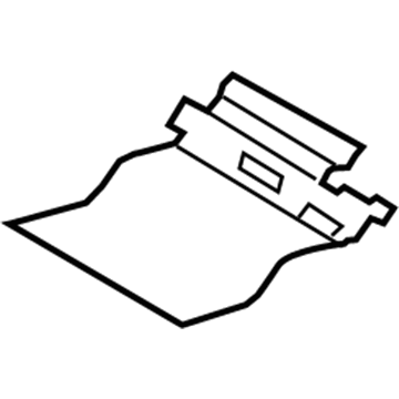 Lexus 79081-0E110 Cover, Rear Seat, NO.3