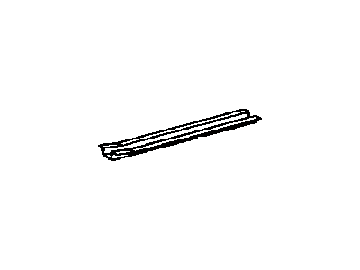 Lexus 57418-24030 Reinforcement, Front Floor Under, LH