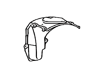 Lexus 77277-30010 Protector, Fuel Tank Filler Pipe