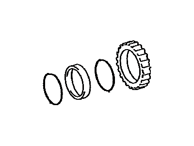 Lexus 34360-34010 Clutch Assembly, 1 Way No