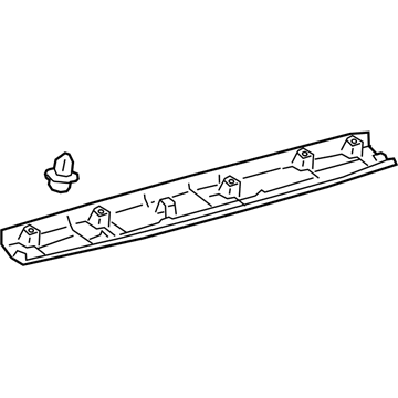 Lexus 64783-48100-E0 Trim, Back Window Panel