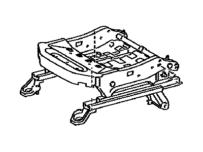 Lexus 71610-60330 Spring Assy, Front Seat Cushion, RH(For Separate Type)