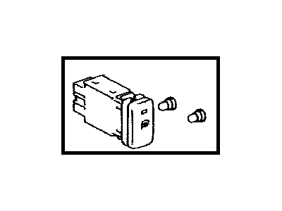 Lexus 84871-60030 Switch Assy, Outer Mirror Heater
