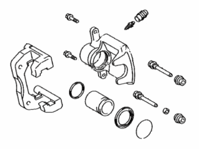 Lexus 47830-72011 Rear Passenger Disc Brake Cylinder Assembly