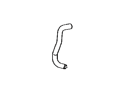 Lexus G922J-48030 Hose, Hv Radiator Outlet