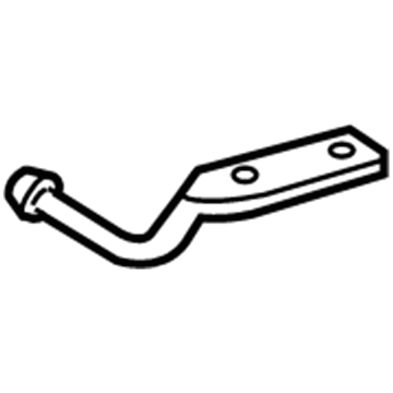 Lexus 17573-0V010 Bracket, Exhaust Pipe